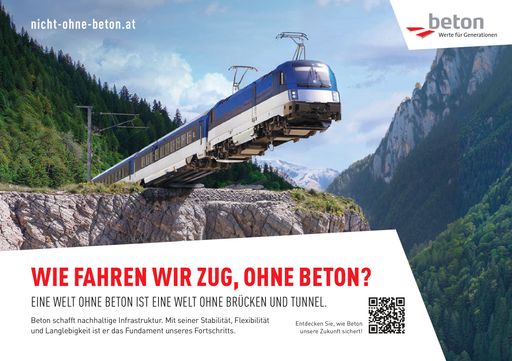 Sujet der Kampagne "Nicht ohne Beton"