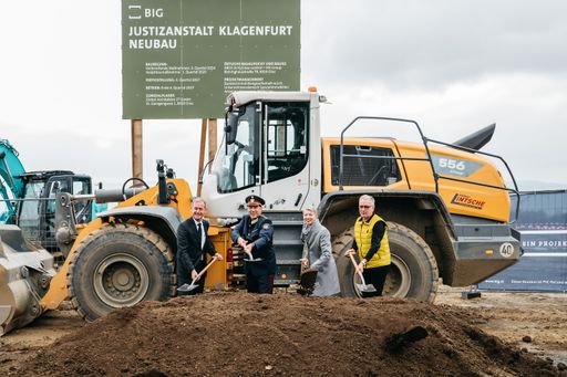  Spatenstich der Justizanstalt Klagenfurt