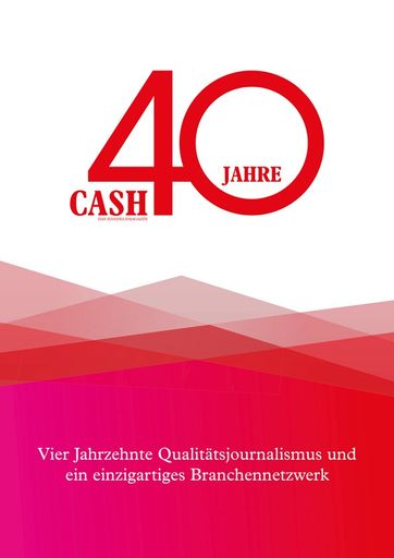 Cover 40 Jahre CASH Handelsmagazin