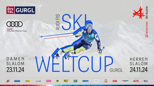 Logo vom AUDI Fis Skiweltcup in Gurgl 2024