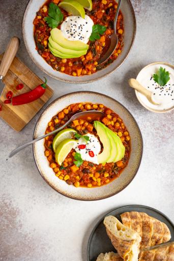 Vorschau Bild von Chili sin Carne mit iglo Ideenküche Natur Protein Kick