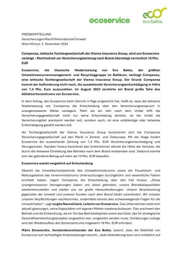  PDF Datei zur Presseaussendung.