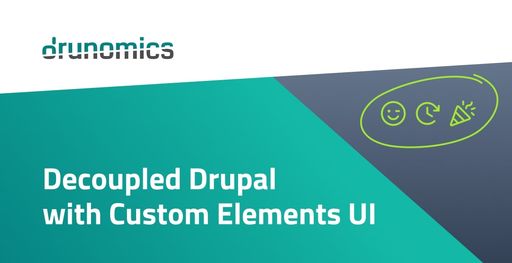 Vorschau Bild von Splash Awards 2024: 2 Platz in der Kategorie Lösungen für die
drunomics Lösung Decoupled Drupal mit Custom Elements UI