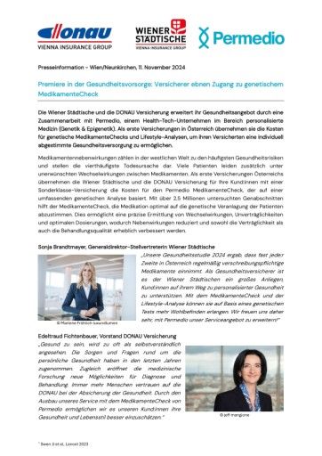 Vorschau Bild von Presseinformation lang