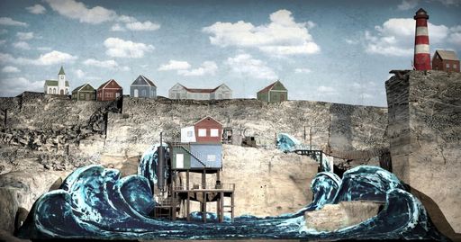 Vorschau Bild von Bühnenbild "Der fliegende Holländer"