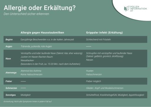 Vorschau Bild von Allergie oder Erkältung? Den Unterschied sicher erkennen