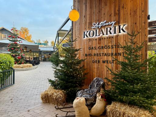Eingangsbereich Restaurant Luftburg - Kolarik im Prater