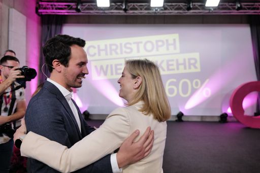 Christoph Wiederkehr re-elected as NEOS Vienna regional spokesman!