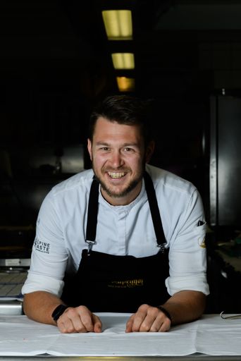 Küchenchef Maximilian Stock
