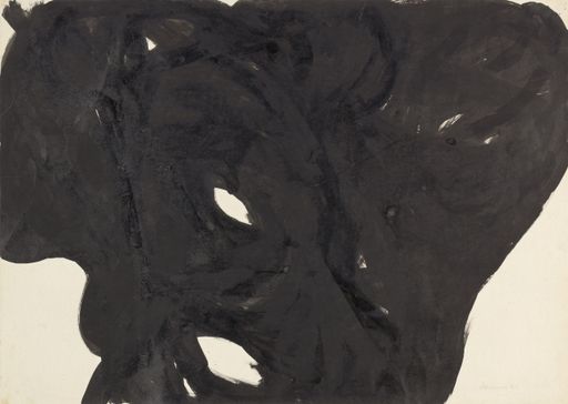 Vorschau Bild von Arnulf Rainer, Überdeckung Tusche auf Papier 1955