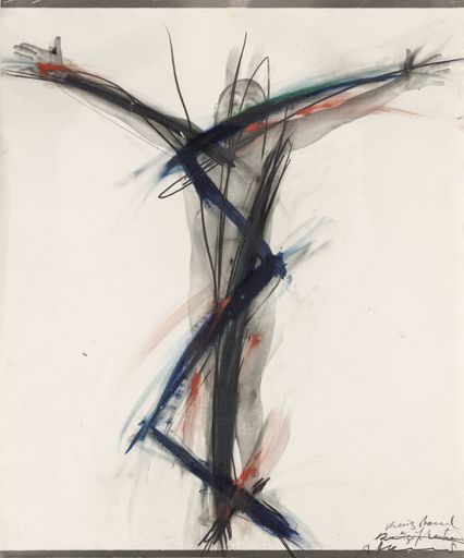 Vorschau Bild von Arnulf Rainer, Kreuzstand Öl, Ölkreide, Graphit, Silbergelatine
auf Barytpapier 1972