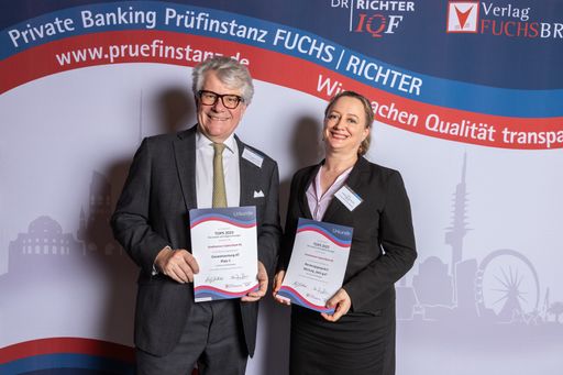 Schelhammer Capital: best private bank in Austria in the FUCHS tests