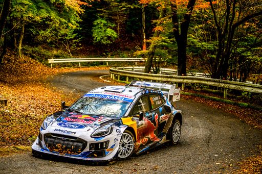 M-Sport Ford ends the World Rally Championship season in Japan on a positive note with another podium result