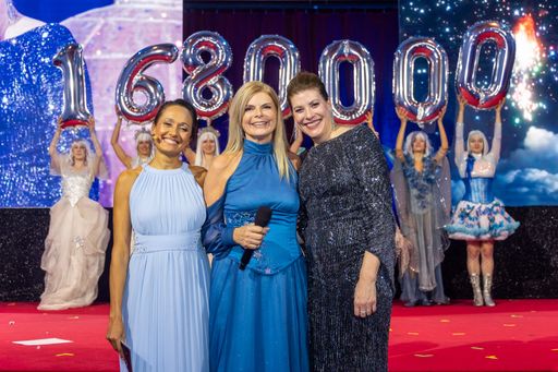  Bei der großen Charity Gala der Ronald McDonald Kinderhilfe wurde
die sensationelle Summe von 1.680.000 Euro an Spenden gesammelt.