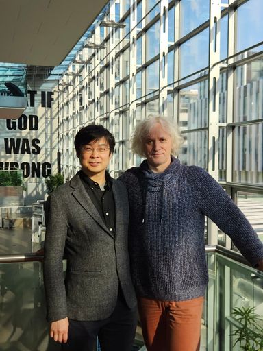 Josef Penninger und Masahiro Onji von der Medizinischen
Universität Wien