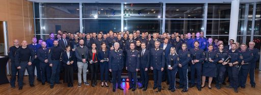 46th Security Merit Awards for Vienna honor police officers