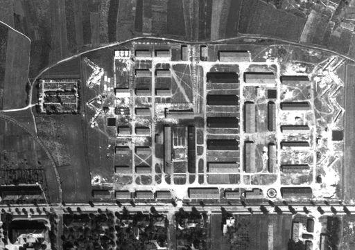  Luftbild des Areals, Aufnahme von 1944