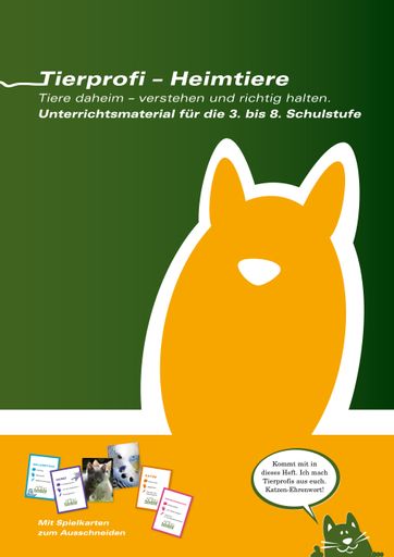 Mit diesem Heft erkennen Kinder, dass die Haltung von eigenen
Tieren viel Wissen erfordert. Es kann in Klassenstärke kostenlos,
exkl. Versand, von Lehrkräften bestellt werden: www.
tierschutzmachtschule.at