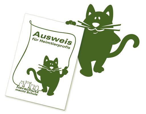 Vorschau Bild von Nachdem die Kinder das Unterrichtsheft gelesen und alle
Rätselaufgaben richtig gelöst haben, können Lehrkräfte ihnen den
"Tierprofi-Ausweis" ausstellen. Heft und Bonusmaterial mit dem
Ausweis vom Verein Tierschutz macht Schule unter:
www.tierschutzmachtschule.at