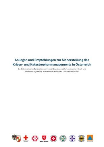 Vorschau Bild von Positionspapier Krisen- & Katastrophenmanagement