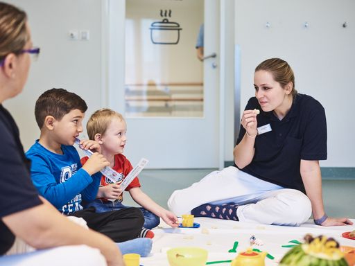  Kinder mit frühkindlichen Ess-Störungen kann eine Reha im kokon
helfen