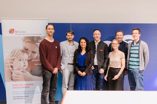 Das NF1-Projektteam beim dritten “Vienna Pediatric Brain Tumor
Symposium”.