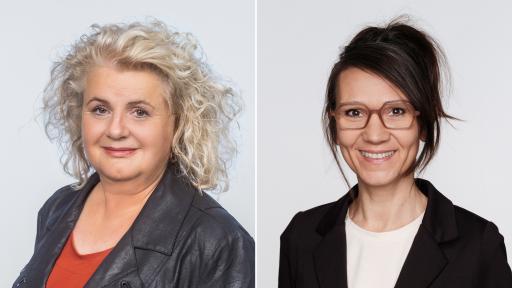 v.li.: Barbara Rauchwarter, bisher Chief Marketing Officer (CMO)
und Leiterin Marketing der APA, übernimmt mit Jahresbeginn 2025 die
Funktion des Head of Group Projects. Im Zuge dessen erfolgt die
Zusammenführung der beiden Abteilungen Marketing und
Unternehmenskommunikation unter der Leitung von
Unternehmenssprecherin Petra Haller als neue CCO (Chief
Communication Officer).