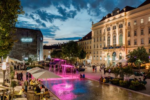 MQ Haupthof © MuseumsQuartier Wien, Foto: Thomas Meyer