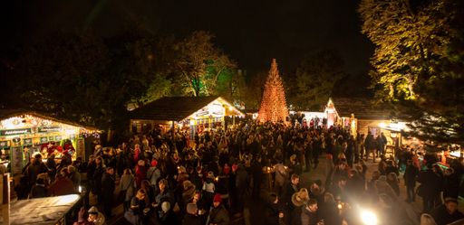 Vorschau Bild von Weihnachtsdorf Uni Campus von Oben