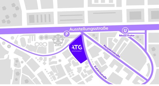 Vorschau Bild von Anfahrtsskizze Theater im Prater