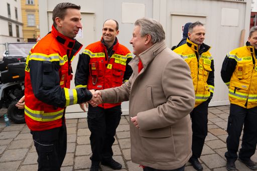 33rd Vienna New Year’s Eve Trail started – Mayor Ludwig visits the operations center