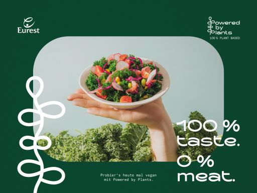 Powered by Plants. Die pflanzenbasiere Menülinie von Eurest
Österreich - 100 % plant based