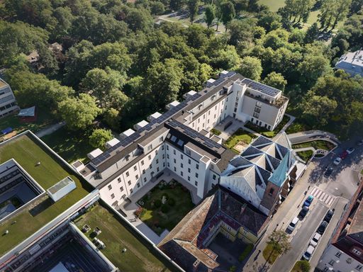 Vorschau Bild von Unter dem Projektnamen Stadt Land Berg Wohnungen plant JP
Immobilien 49 Wohneinheiten im 21. Wiener Gemeindebezirk in
Strebersdorf.