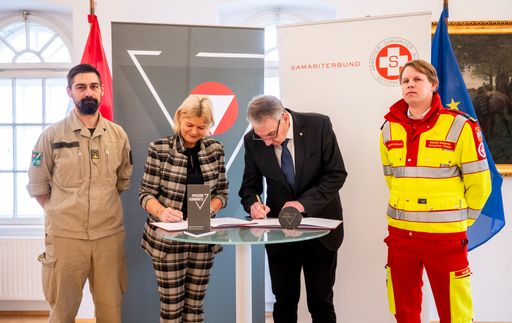 Bundesheer und Arbeiter-Samariter-Bund Österreichs intensivieren
Zusammenarbeit