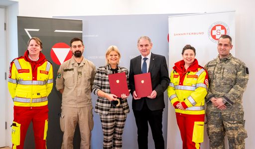 Vorschau Bild von Bundesheer und Arbeiter-Samariter-Bund Österreichs intensivieren
Zusammenarbeit