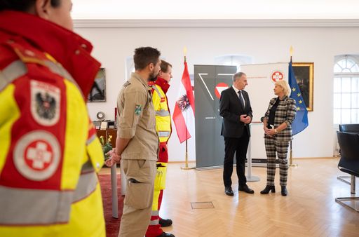 The Federal Army and the Austrian Workers’ Samaritan Association are intensifying cooperation