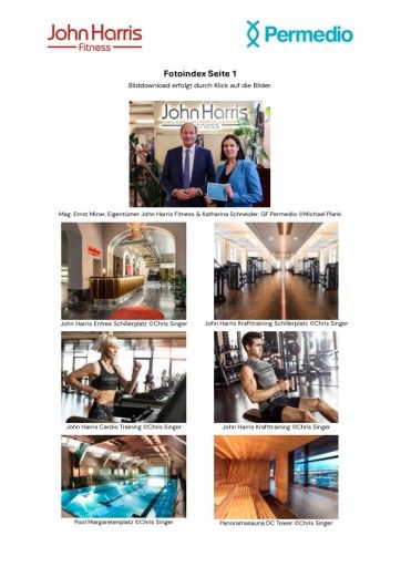 Vorschau Bild von Fotos Presseinfo Fitness trifft Wissenschaft: John Harris und Permedio revolutionieren Training durch Gen-Analysen