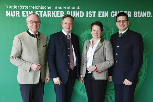 Schmuckenschlager leads the Lower Austrian Farmers’ Association in the chamber elections on March 9th