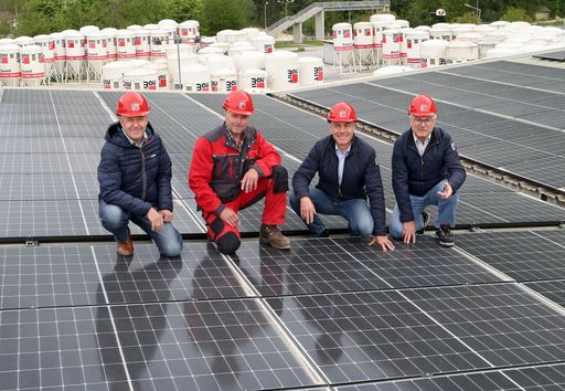 Baumit also relies on green electricity in Peggau