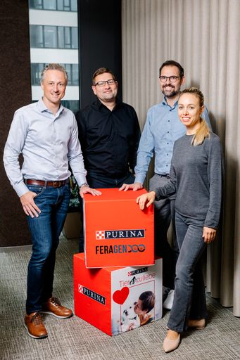  PURINA, führendes Tiernahrungsunternehmen und das auf Tiergenetik
spezialisierte Salzburger Start-up FERAGEN wollen im Rahmen ihrer
Zusammenarbeit das Potenzial der Genetik weiter ausschöpfen, um
Hundezüchtern, Veterinären und Hundebesitzern zu helfen, die
Gesundheit ihrer tierischen Lieblinge langfristig zu fördern.