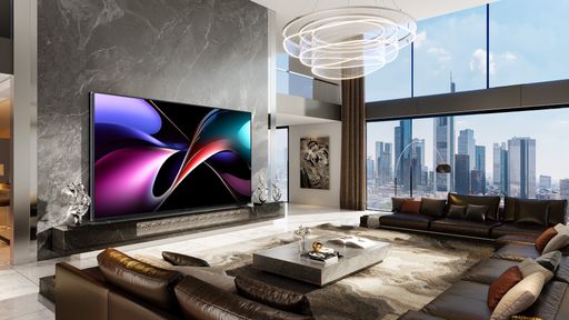  Proprietäre RGB-Lokal-Dimming-Display-Technologie im
116-Zoll-TriChroma-LED-TV von Hisense liefert branchenführende
Farbpräzision und Helligkeit und setzt einen neuen Maßstab für
immersive Displays.