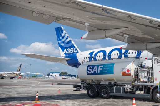 Airbus A350/ SAF