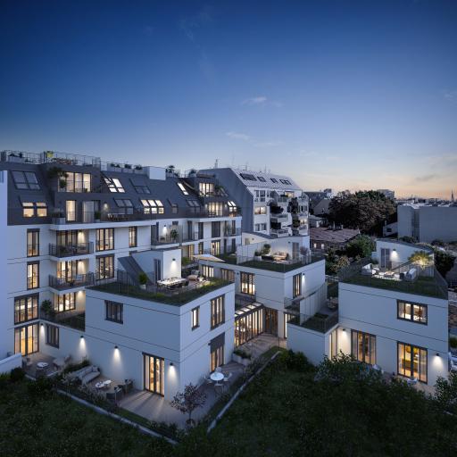 28 exklusiven Eigentumswohnungen und 4 stilvollen Townhouses -
THE ANTHONY schafft urbane Lebensqualität auf höchstem Niveau