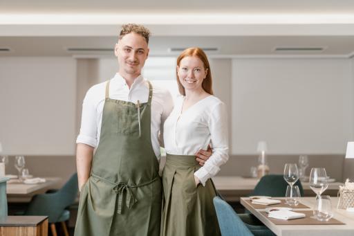 Sensation aus Ligist: Das junge Gastronomenpaar Florian Wörgötter
und Julia Mausser steht ab sofort im Rampenlicht der internationalen
Spitzenkulinarik.