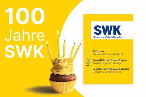 Im Jahr 2025 feiern der Linde Verlag und seine bedeutendste
Fachzeitschrift – die Steuer- und WirtschaftsKartei – ihren 100.
Geburtstag. Seit einem Jahrhundert ist die SWK Chronistin der
Entwicklungen, Impulsgeberin für neue Diskurse und eine beständige
Begleiterin des österreichischen Steuerrechts.