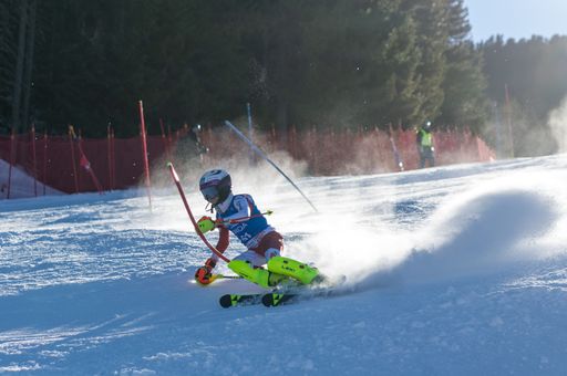 Vorschau Bild von Künftiger Siegläufer Christian Junghuber, Jahrgang 2010 des WA
Ski Race Club Flachau mit 6 ersten Plätzen im Slalom in der Saison
2023/24.