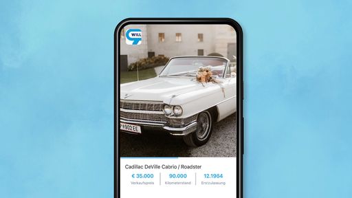 1964er Cadillac DeVille Convertible aus dem Vorbesitz von
Rainhard Fendrich wird auf willhaben angeboten