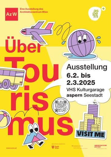 Vorschau Bild von Die Ausstellung „Über Tourismus“ ist von 6. Februar bis 2. März 2025 in der VHS Kulturgarage zu sehen.