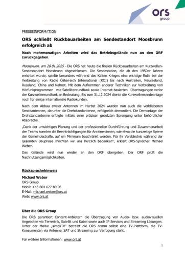 Vorschau Bild von 2501_ORS PI_Rückbauarbeiten Moosbrunn