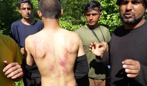 Die Menschen, die auf den Aufnahmen geschlagen wurden, wurden
später auch von "Ärzte ohne Grenzen" untersucht. Trotzdem bleiben
die Täter straffrei.